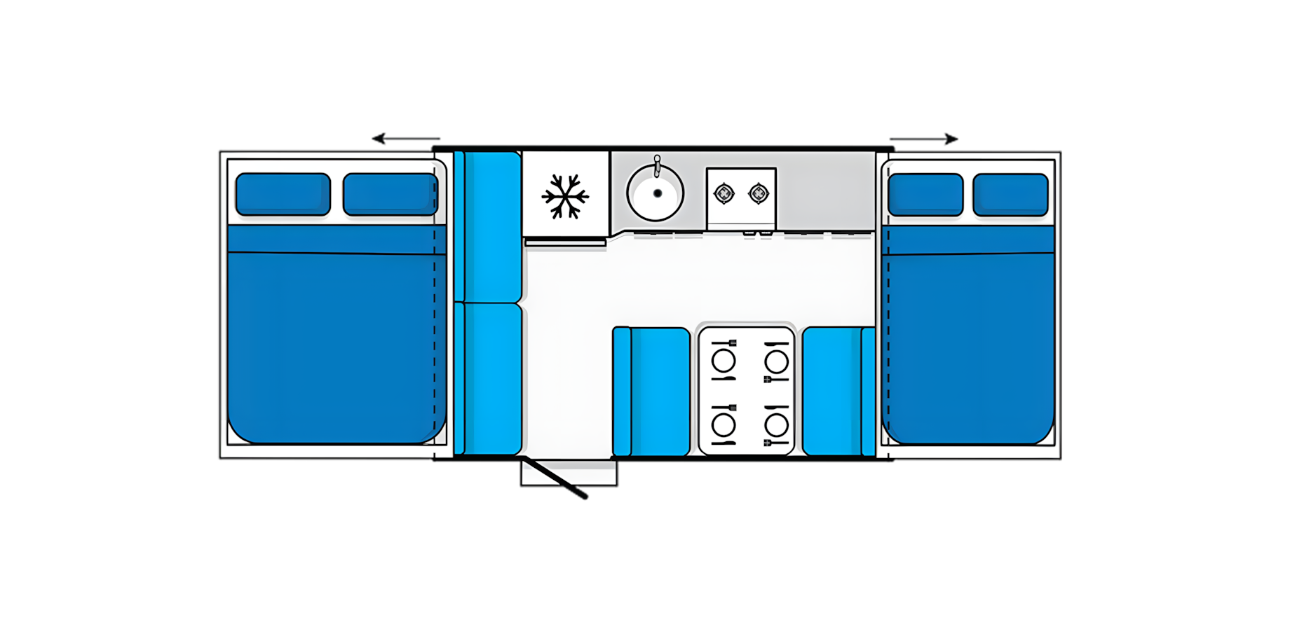 Touring Floorplan