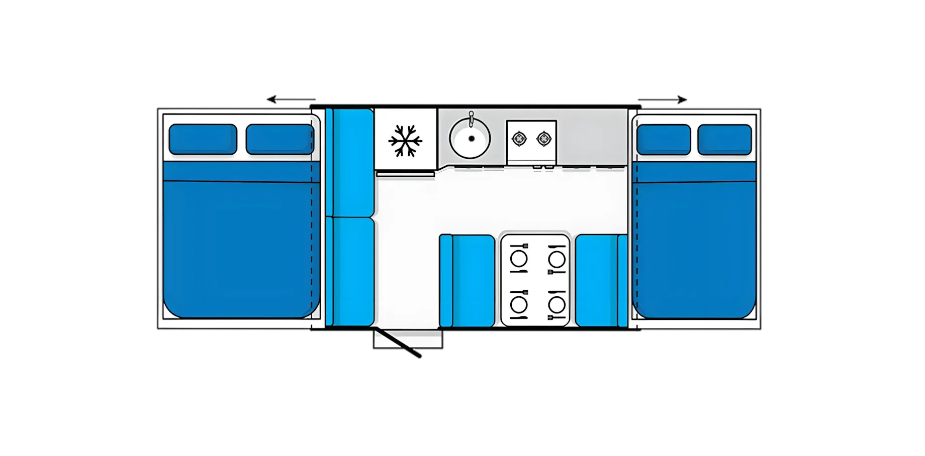 Touring Floorplan