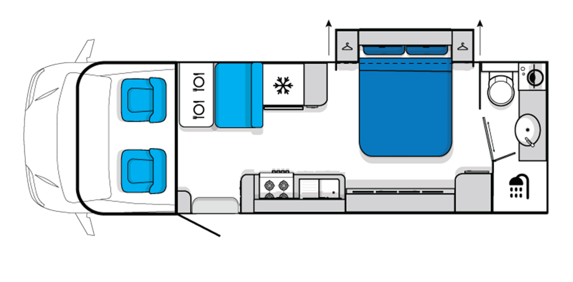 Touring Floorplan