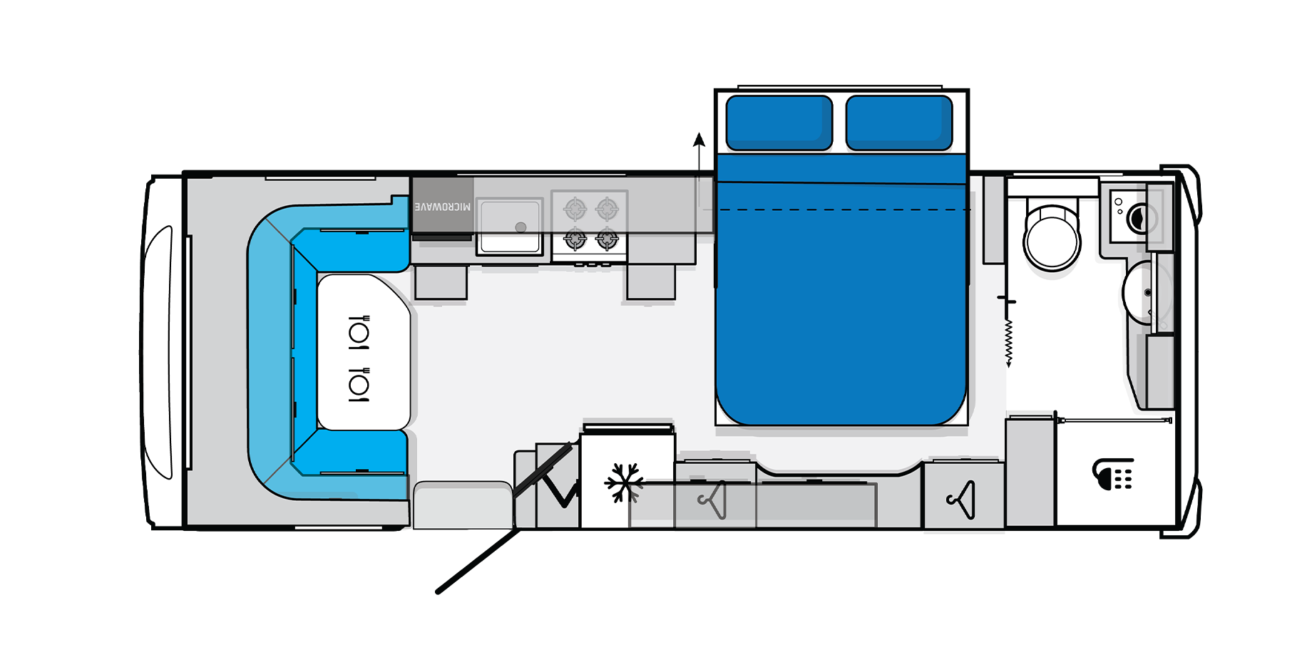 Touring Floorplan