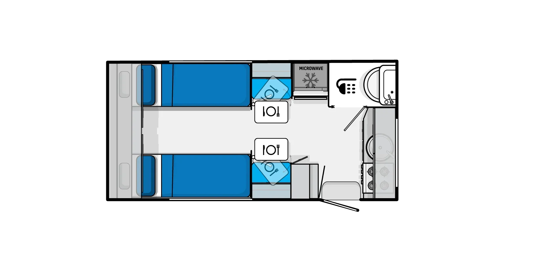 Touring Floorplan