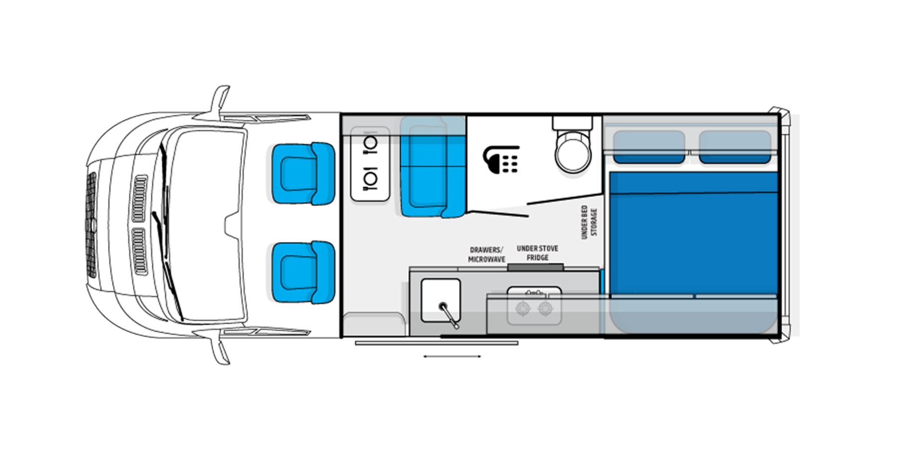 Touring Floorplan