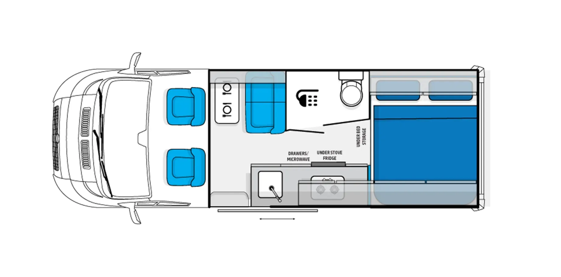 Touring Floorplan