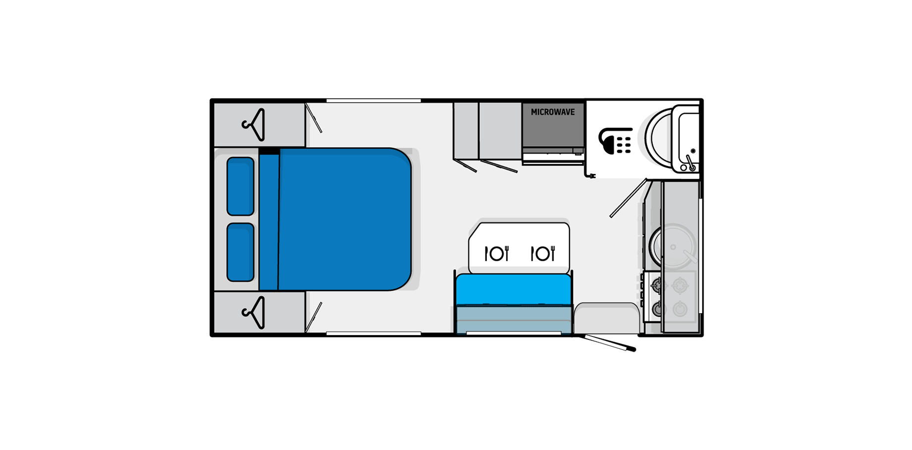 Touring Floorplan