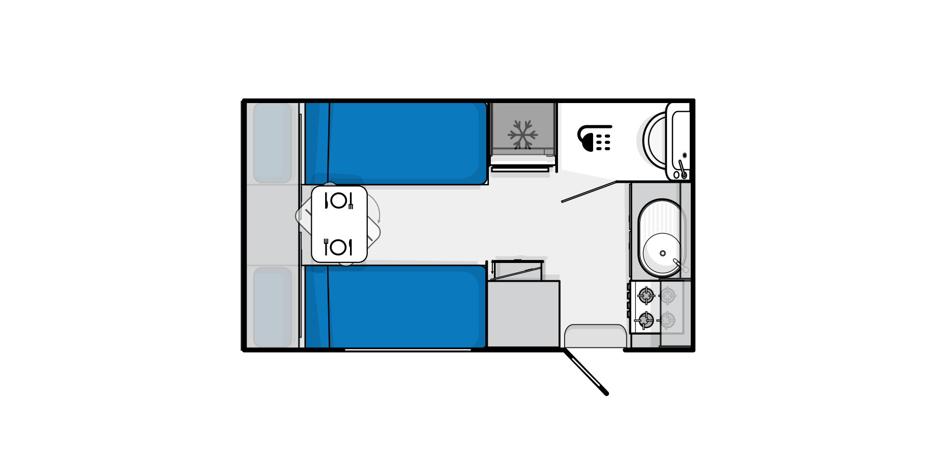 Touring Floorplan